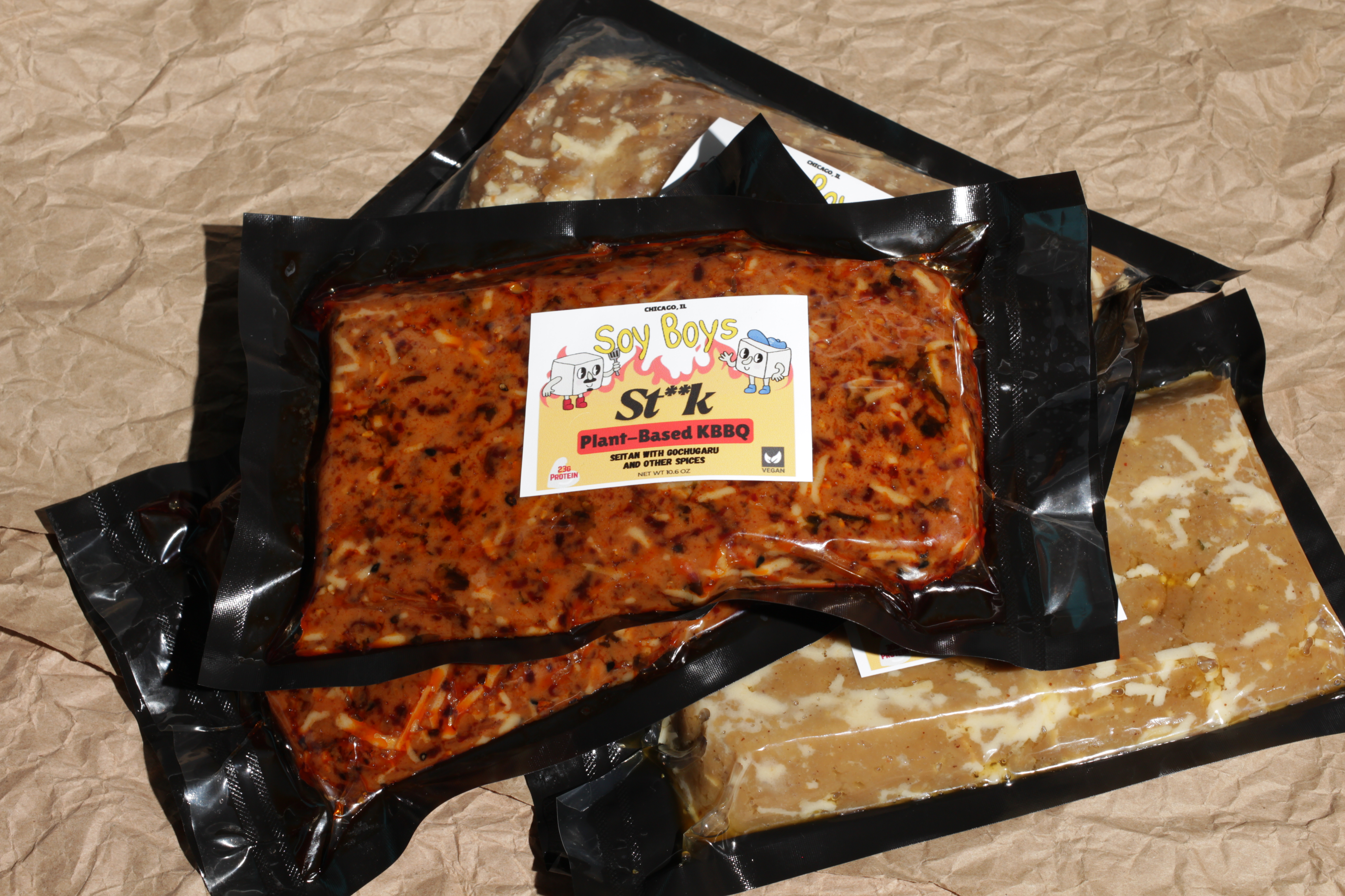 Soy Boys St**k seitan products